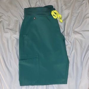 Zamora Jogger Scrub Pants Cactus. Size M/P.